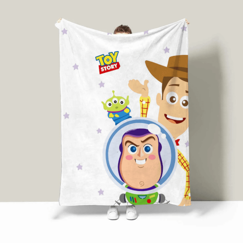 Κουβέρτες Toy Story για διακοσμητική κουβέρτα καναπέ, πολυτελή κλινοσκεπάσματα, 2