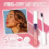 3 lip gloss, peel off lip liner tattoo - μακράς διαρκείας, αδιάβροχο και ανθεκτικό στη μεταφορά 3