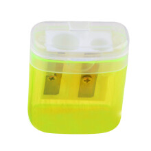 Two-hole Pencil Sharpener, Rotating Planer Sharpener, Student *2PCS
