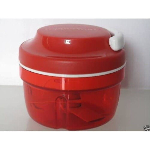 Καλοκαιρινές εκπτώσεις Tupperware Chef Turbo-Chef κόκκινο D158 κοπτικό κρεμμυδιού Speedy Boy 27357 2