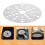 Heat Diffuser Stainless Steel Casserole Kitchen Cookware Cooking Utensils 201 Pcs 5