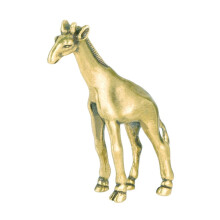 Guangmc Vintage messing giraffenbeeldje voor kantoor- of huisdecoratie