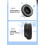 Τα δημοφιλή ακουστικά Bluetooth P3967 με ενεργή μείωση θορύβου, ασύρματα ακουστικά 7