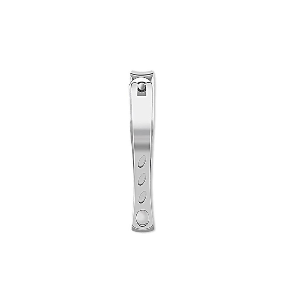 360 Degree Rotating Stainless Steel Nail Clipper with Ergonomic Curved Blade, Size S