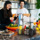 Ψησταριά Grill Caddy με θήκη για χαρτοπετσέτες, καρύκευμα και οργανωτή σκευών για 6