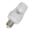 2X E27LED220V Βάση λάμπας με βίδα LED PIR Υπέρυθρη λάμπα αισθητήρα κίνησης με υποδοχή 2