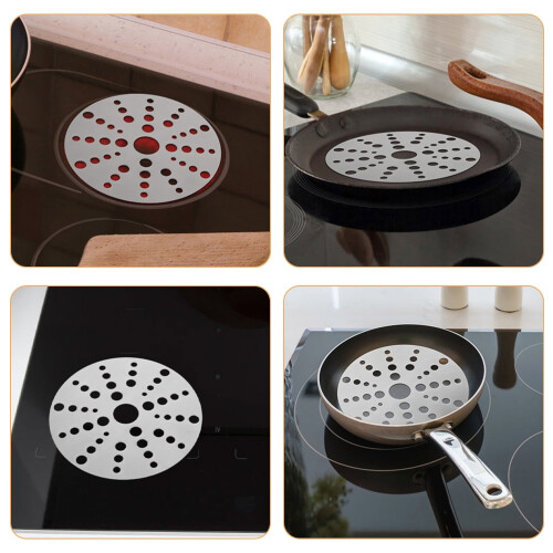 Heat Diffuser Stainless Steel Casserole Kitchen Cookware Cooking Utensils 201 Pcs 1