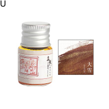 Kmxyo Pen Ink Smooth Writing 24 Colors Glass Bottle Colorful Painting Ink for Writing