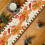 Χριστουγεννιάτικος Τραπεζομάντιλος Gingerbread Man 13x90in, Πράσινο Κόκκινο 3