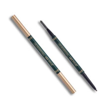 Waterproof Dual Ended Eyebrow Pencil with Brush, UltraFine Triangle Tip for Natural Brows