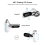 Duschtermometer LED digital display duschvattentermometer, badvattentermometer 5