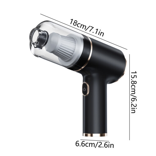 Ηλεκτρική σκούπα χειρός VALSEEL120W, 4000mAh, φορητή USB, ισχυρή αναρρόφηση για το σπίτι και 2