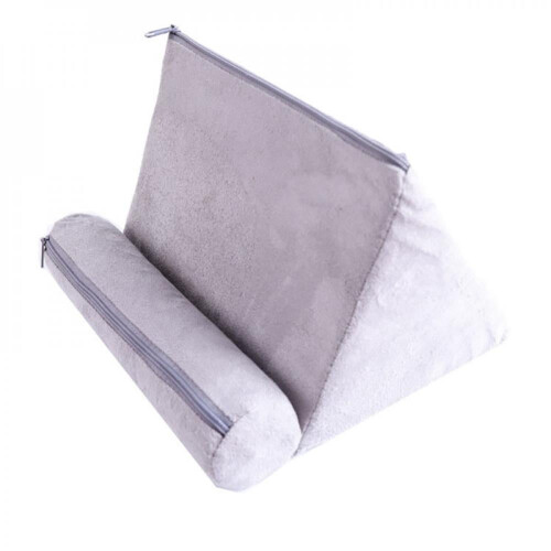 Liquidation de marque ! Coussin pour tablette compatible iPad, en microfibre douce, mini support pour tablette, support de lecture pour canapé, 2