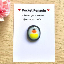 MAOWAPLG Adornos de decoración para el Día de San Valentín Ofertas Pequeño y Lindo Pingüino Juguete de Bolsillo Regalo para Cumpleaños