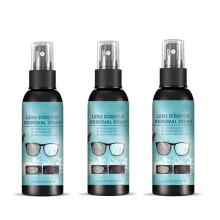 Lens Scratch Repair Spray 100ml (3PC), Glass & Sunglasses Cleaner Fluid, Scratch Remover for Lenses & Screens