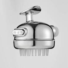 Pet Shower Set With Soft Brush Showerhead Sprayer Diverter For Bathroom Shower Arm