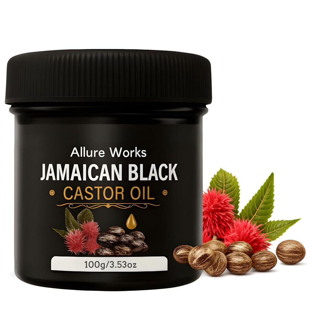 Black Jamaican Castor Oil Leavein Hair Conditioner For Dry Damaged Hair, Deep Moisture