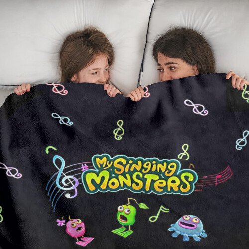 Νέα Κουβέρτα My Singing Monsters Δώρα για τους Αγόρια, Ζεστές, Μαλακές και Ελαφριές 1