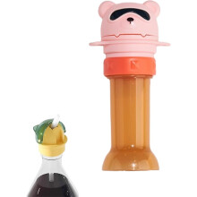 Wiederverwendbarer Trinkflaschen-Strohhalmdeckel für Kinder, kompatibel mit Standardflaschen – Ausgießeradapter & -kappe, Babyflaschenverschlüsse