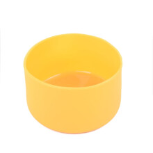 Copribottiglie/guaine antiscivolo in silicone per bottiglie da 12 e 24 oz / 32 e 40 oz, colore giallo.
