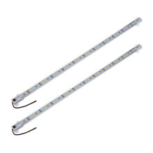 2 Phíosa 50CM5630SMD36LED Lampa Solais Barra Stiall Docht Alúmanaim Bán Te