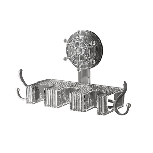 Κεφαλή ντους Kayannuo Home Essentials Christmas Clearance με βεντούζα, ρυθμιζόμενη κεφαλή ντους χωρίς 1