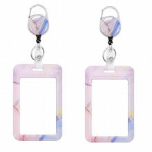 Poaug Back to School Clearance Porta badge resistente con avvolgitore retrattile, compatibile con targhetta identificativa, custodia protettiva