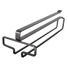 Vinglassstativ, metallholder for vinglass under skapet, stativ for glass, hengende oppbevaringsstativ for vinglass-B