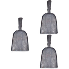 3-teiliges Set Kohleschaufeln, Kaminreiniger, Grill, tragbar, Stahl