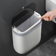 Eleganter, wandmontierter Abfalleimer, geeignet für Bad, Küche und WC – platzsparend, langlebig und leicht zu reinigen