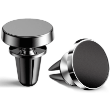 Soporte magnético para teléfono de coche de 2 piezas, soporte universal para rejilla de ventilación con rotación de 360 compatible con iPhone