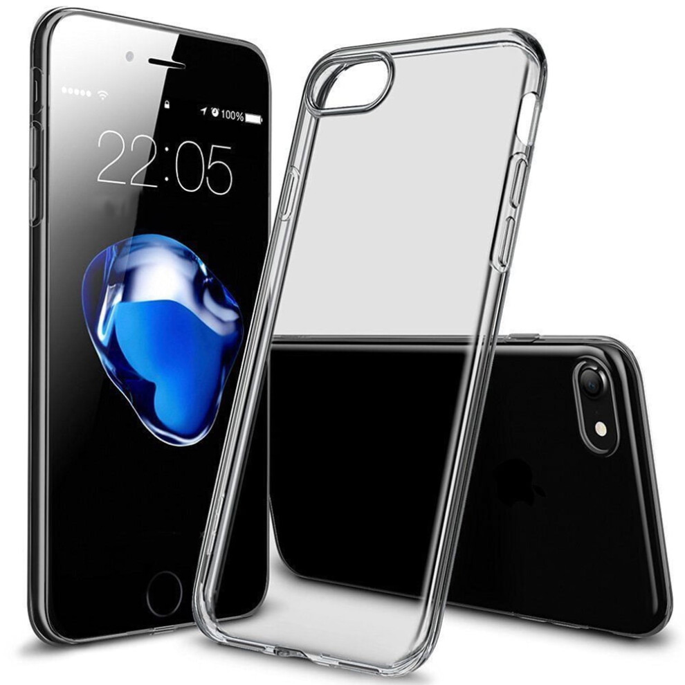Transparent Clear Soft Silicone Case Skin Cover For Compatible With Iphone Se 5 5S 6 6S 7 Plus Light 9191629577446