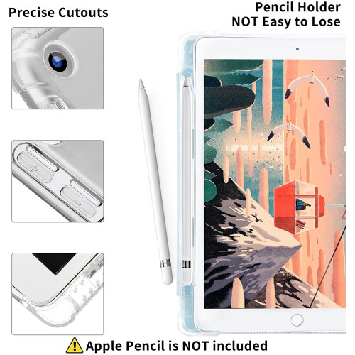 Μαλακή θήκη TPU συμβατή με iPad Pro11 (10ης γενιάς), συμβατή με iPad10.2 (7ης-9ης γενιάς), 2