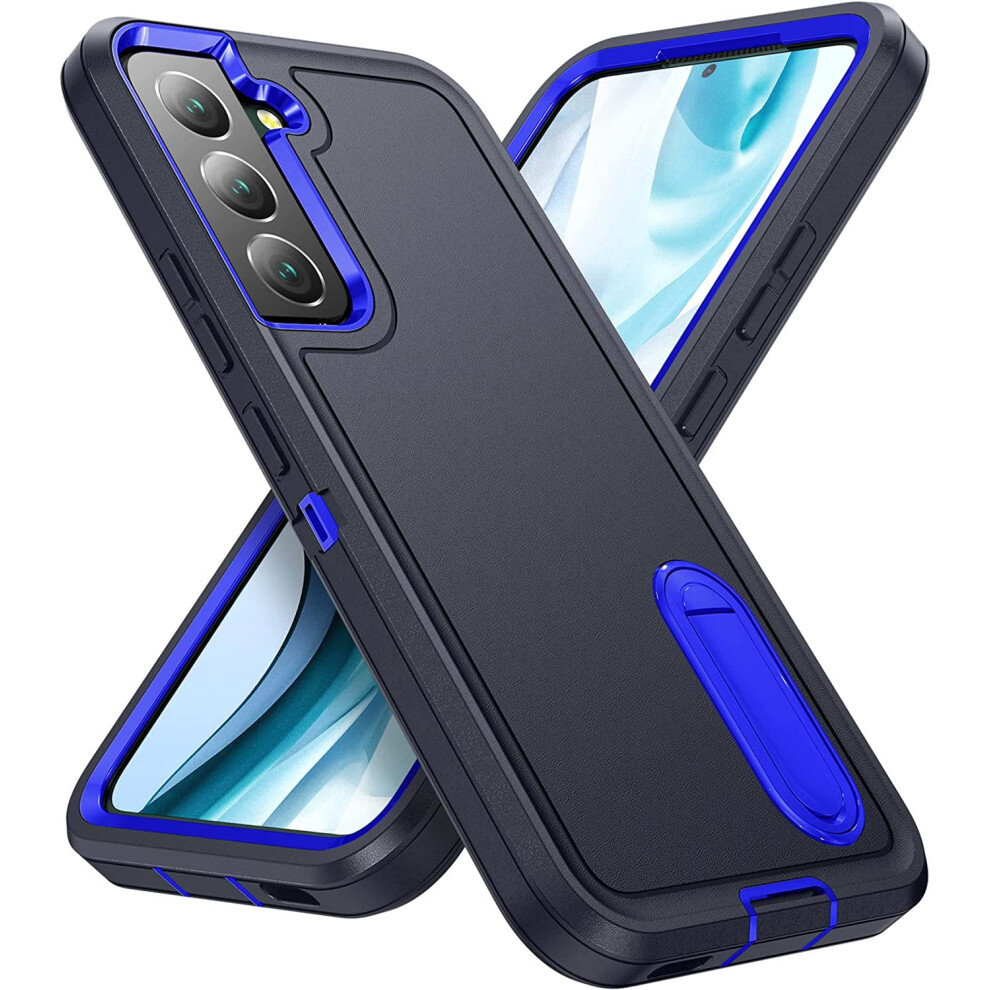 Compatible With Samsung Galaxy S22 Case, Shockproof Dustproof Drop Proof With Built-In Kickstand, Military Grade Protective Cover For Galaxy S22 5G 9395123591223