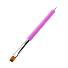 Happydeer 2-Way Nail Art Pen Painting Dotting Acrylic UV Gel Polish Brush Liner Tool