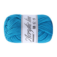 Dcomlko 50g Wool Roving Scarf Knit Wool Yarn Thickness Warm Hat Household