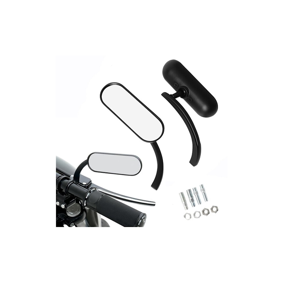 Motorcycle Retro Rearview Mirrors Harley Classic Style Motorcycle Conversion Mirrorsï¼Blackï¼ Black 9191629645787