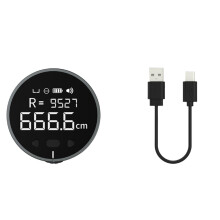 Lcd Digital Meter Electronic Tape Measure Electronic Ruler Mesuring Curve Object