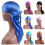 Bandana Silk Durag Pirate hat WHITE white 5