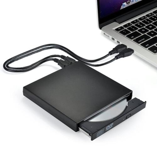 SUSUchens USB External CD VCD DVD Optical Drive Writer for PC Desktop Computer 1