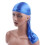 Bandana Silk Durag Pirate hat WHITE white 7