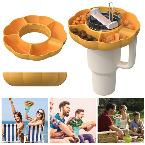 Μπολ σνακ Hariumiu Tumbler, κατάλληλο για τρόφιμα, λείο, χωρίς οσμή, μονόχρωμο, 2