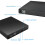 SUSUchens USB External CD VCD DVD Optical Drive Writer for PC Desktop Computer 6