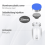 Sterile Empty Vials with Self Healing Injection Port,with Aluminum Plastic Cap,Sealed Empty Vials (5ML 10PCS) 3