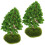 Artificial Mini Trees for DIY Scenery Landscape - 2 Pcs 2