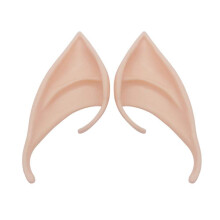 Elf Ears Latex Costume Accessories for Cosplay Halloween Fairy Look Reusable Two Sizes