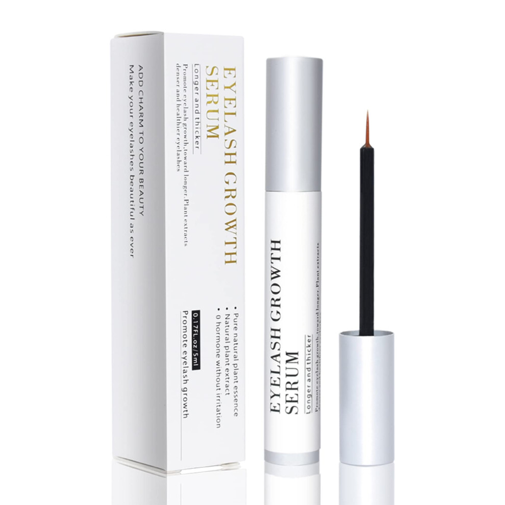 Eyelash Growth Serum 5ML for Longer Thicker Lashes and Brow Thickening Boost Rapid Lash Enhancing