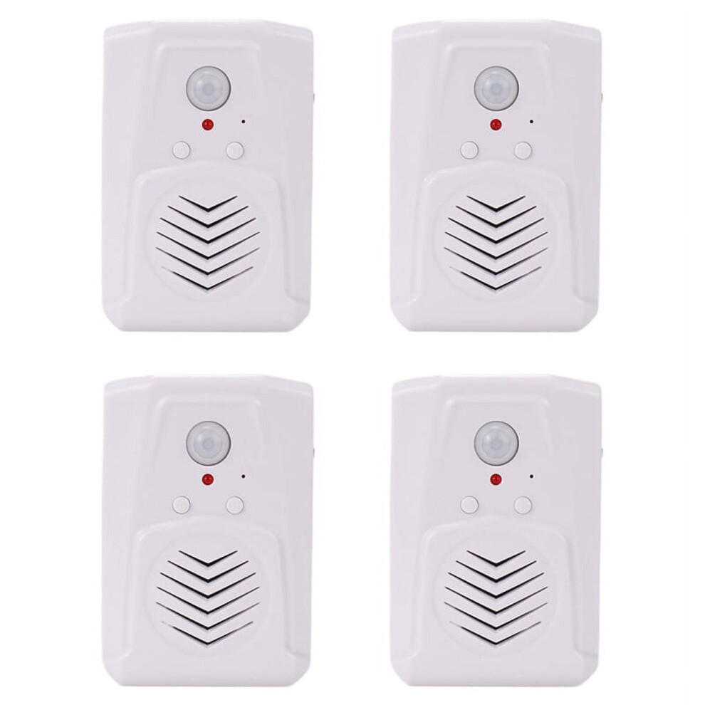 4X Sensor Motion Door Switch Mp3 Infrared Doorbell Wireless Pir Motion Sensor Voice Prompter Welcome Door 9340258945823