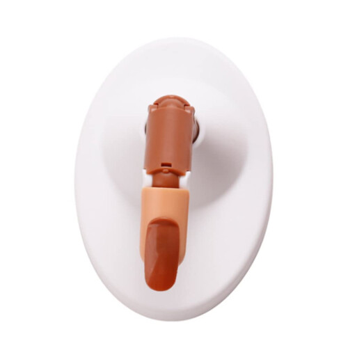 Adjustable Nail Practice Finger Set with Detachable Tips for Reusable Nail Art Training