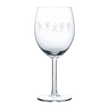 Verre à vin Gobelet Cadeau Squelettes Dansants Halloween (10 oz)